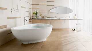 Badezimmer mit keramischen Fliesen, Keramik Orion AG & Co. KG