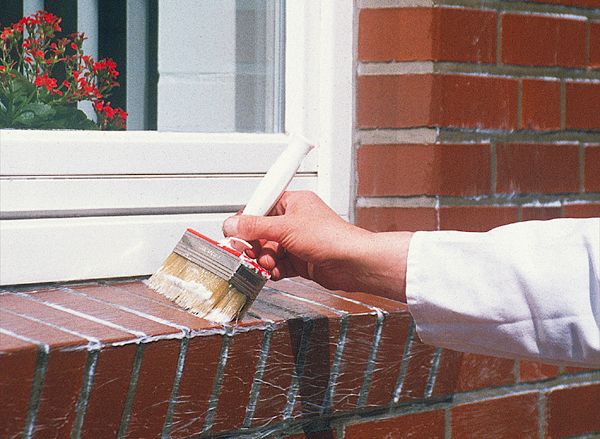 Fassaden-Regenschutz, Schutzcreme für Fassaden, Feuchtigkeitsschutz für Hauswände 